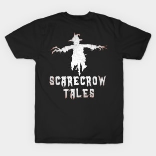 Scarecrow Tales Podcast Logo On Dark T-Shirt